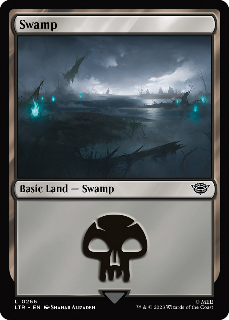 Swamp (V.1)⁣ - The Lord of the Rings: Tales of Middle-earth⁣ (Land)⁣ [266]