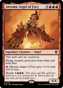 Akroma, Angel of Fury⁣ - Commander: Murders at Karlov Manor⁣ (Mythic)⁣ [146]
