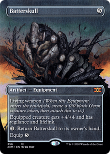 Batterskull (Borderless) (2XM-356) - Double Masters (Borderless) Foil