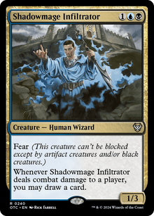 Shadowmage Infiltrator⁣ - Commander: Outlaws of Thunder Junction⁣ (Rare)⁣ [240]