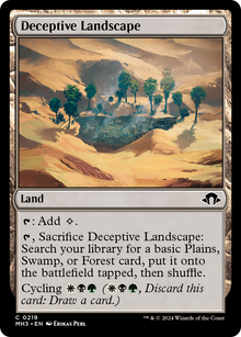 Deceptive Landscape⁣ - Modern Horizons 3⁣ (Common)⁣ [219]