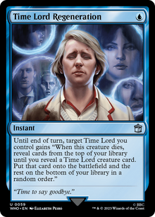 Time Lord Regeneration⁣ - Universes Beyond: Doctor Who⁣ (Uncommon)⁣ [59]