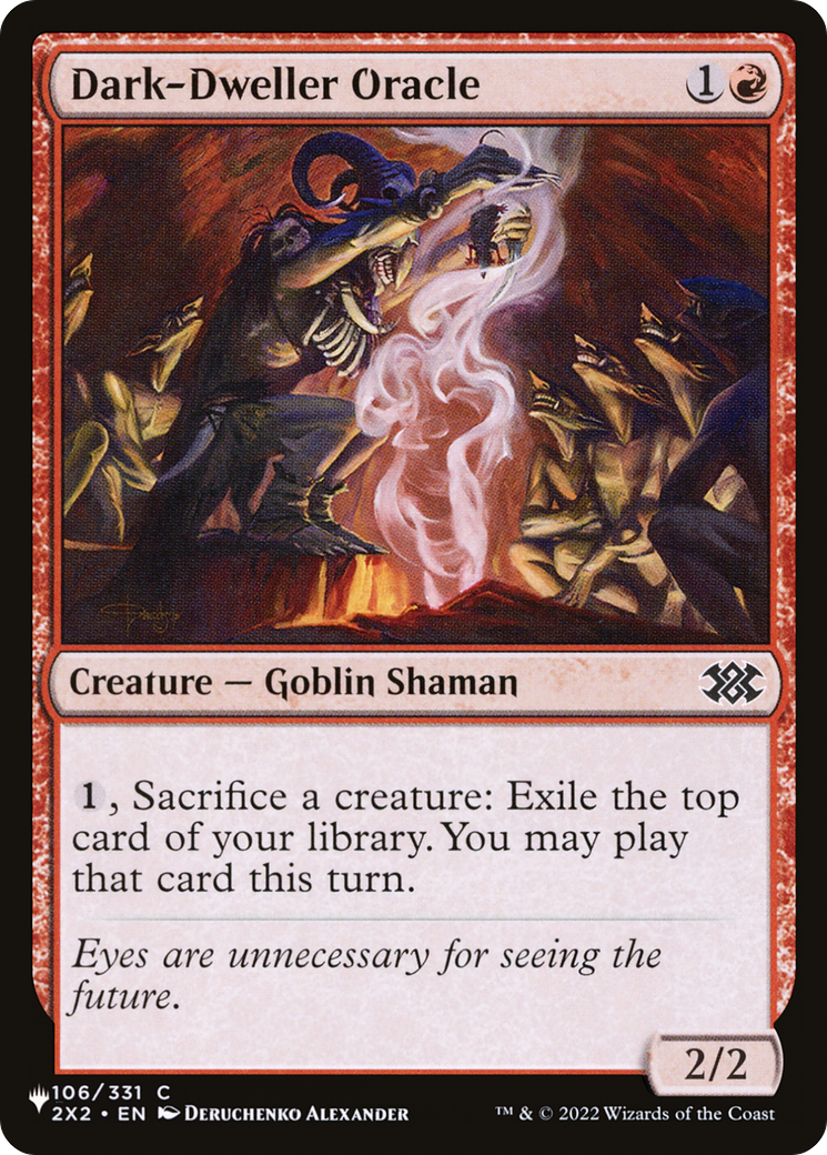 Dark-Dweller Oracle (LIST-106/024) - The List