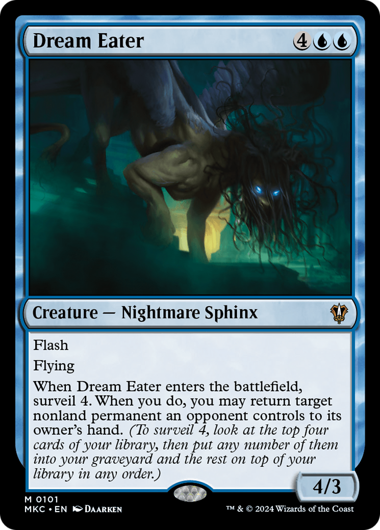 Dream Eater⁣ - Commander: Murders at Karlov Manor⁣ (Mythic)⁣ [101]