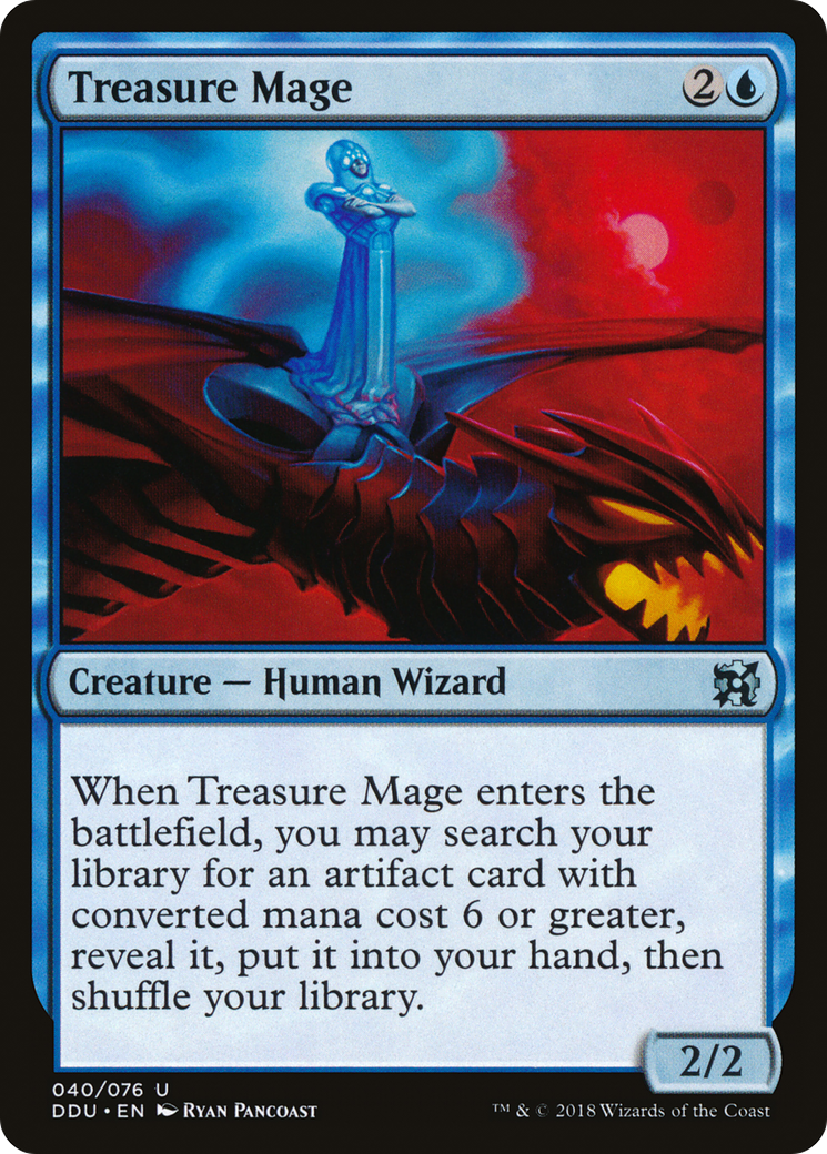 Treasure Mage (DDU-040) - Duel Decks: Elves vs. Inventors