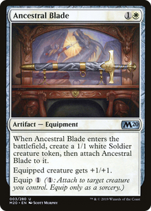 Ancestral Blade⁣ - Core 2020⁣ (Uncommon)⁣ [3]