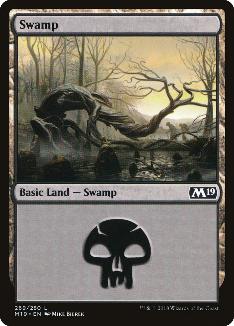 Swamp (269) (M19-269) - Core Set 2019 Foil
