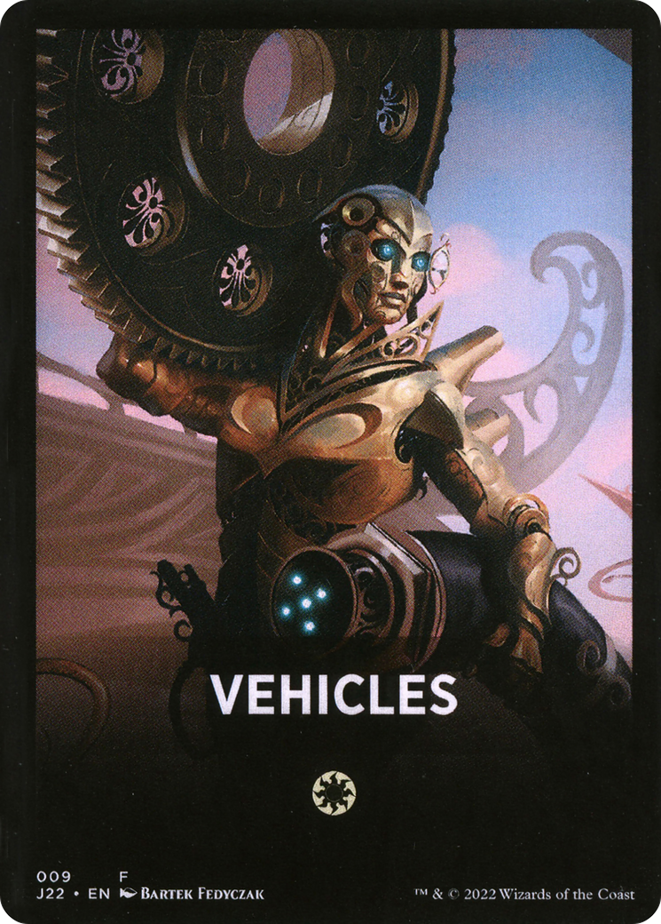 Vehicles (FJ22-009) - Jumpstart 2022 Front Cards