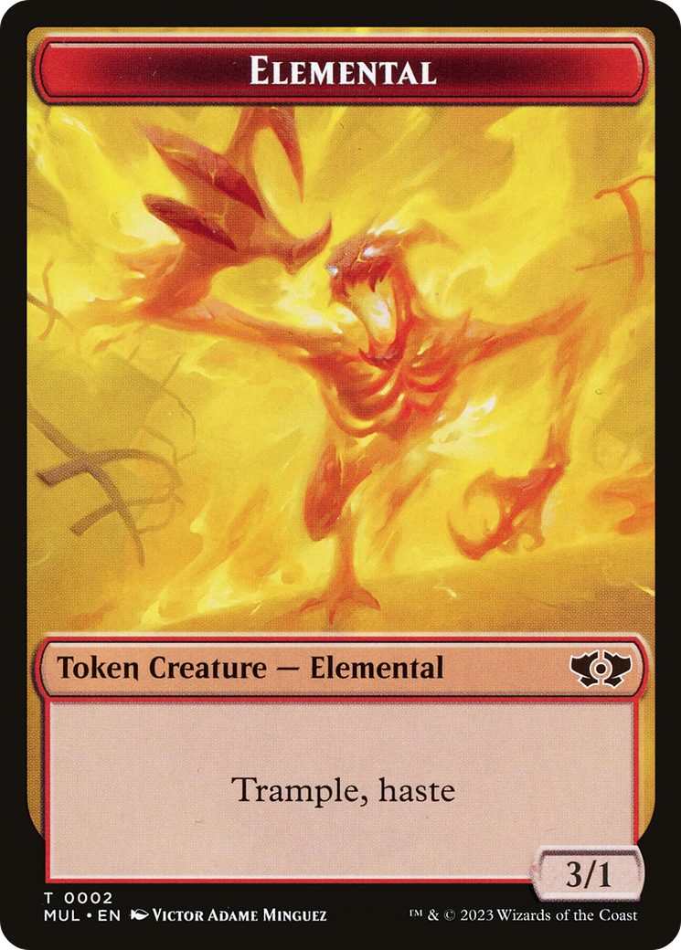 Elemental (TMUL-002) - Multiverse Legends Tokens Foil