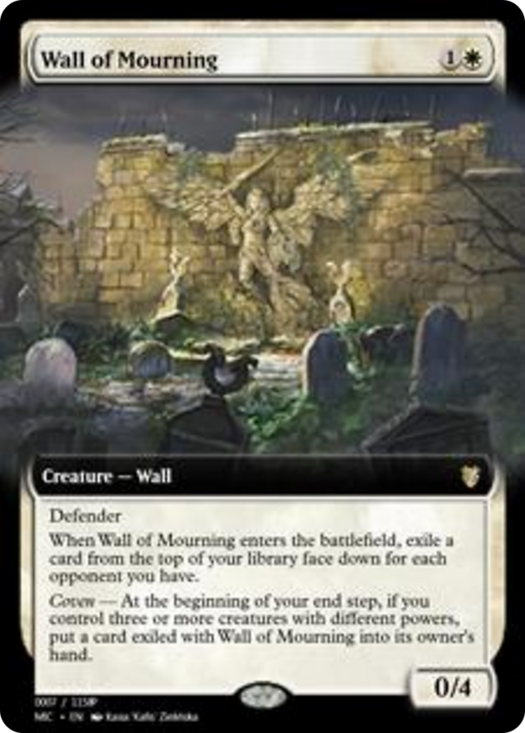 Wall of Mourning (PRM-93894) - Magic Online Promos Foil