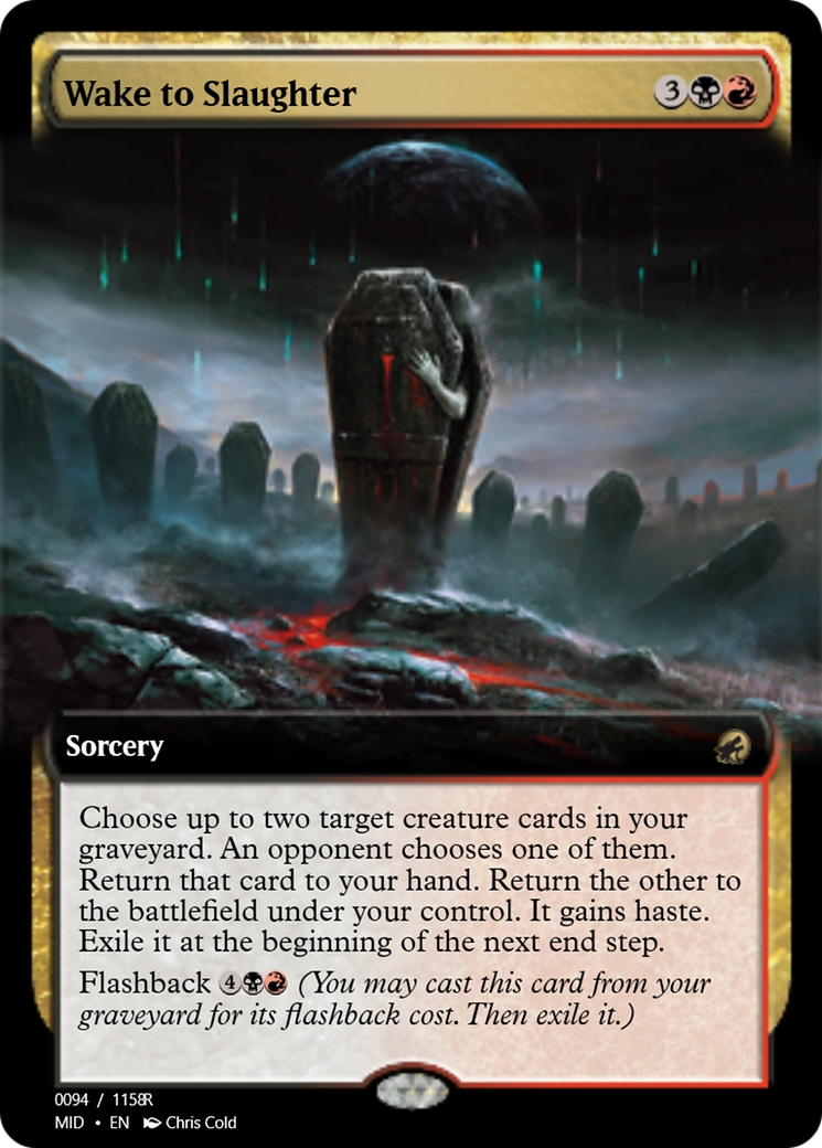 Wake to Slaughter (PRM-94068) - Magic Online Promos