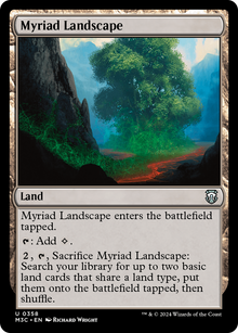 Myriad Landscape⁣ - Commander: Modern Horizons 3⁣ (Uncommon)⁣ [358]