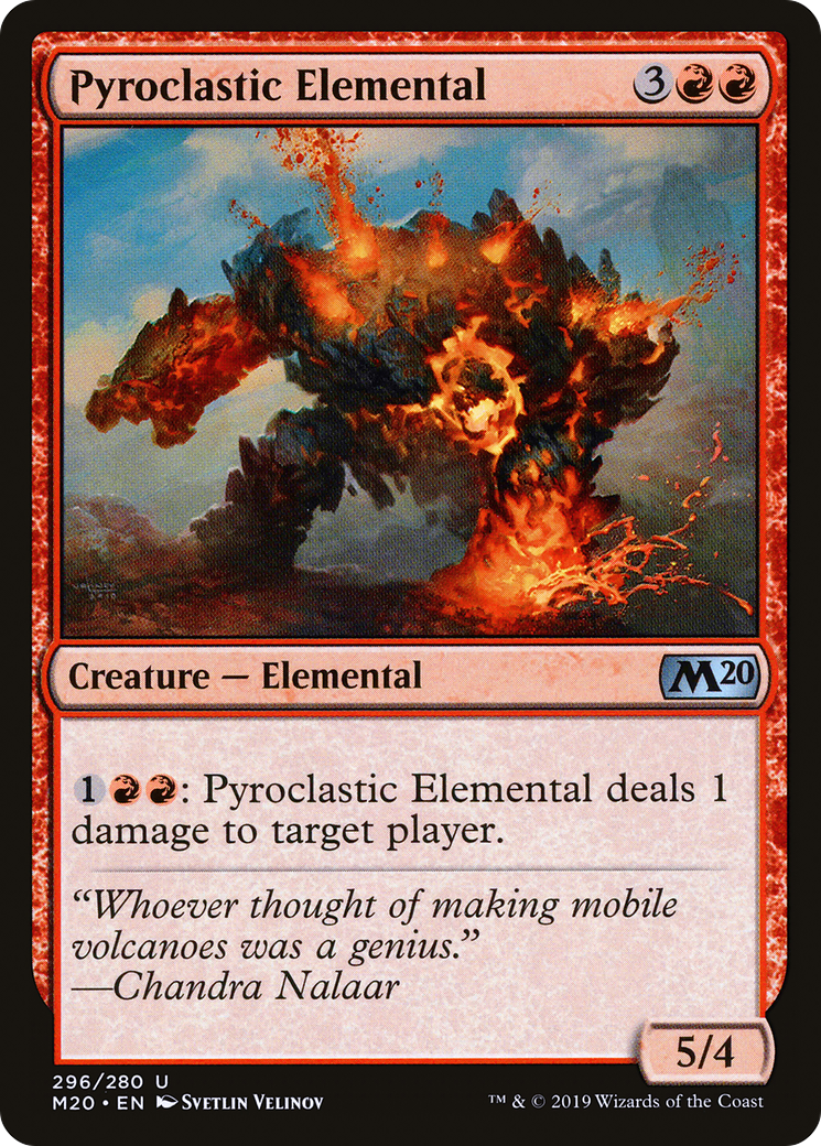 Pyroclastic Elemental⁣ - Core 2020: Extras⁣ (Uncommon)⁣ [296]