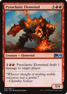 Pyroclastic Elemental⁣ - Core 2020: Extras⁣ (Uncommon)⁣ [296]