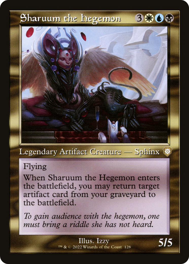 Sharuum the Hegemon⁣ - Commander: The Brothers' War⁣ (Rare)⁣ [128]