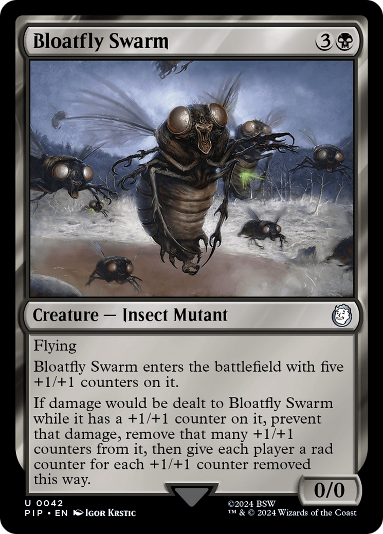 Bloatfly Swarm⁣ - Universes Beyond: Fallout⁣ (Uncommon)⁣ [42]