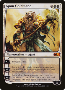 Ajani Goldmane (M11-001) - Magic 2011 Foil