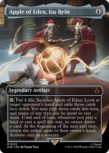 Apple of Eden, Isu Relic (Borderless) (ACR-122) - Assassin's Creed (Borderless) Foil