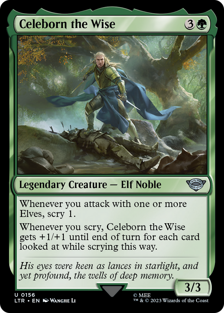 Celeborn the Wise⁣ - The Lord of the Rings: Tales of Middle-earth⁣ (Uncommon)⁣ [156]