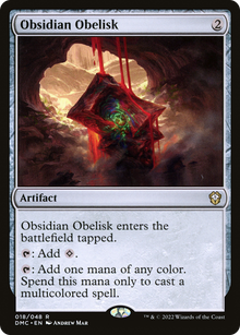 Obsidian Obelisk⁣ - Commander: Dominaria United⁣ (Rare)⁣ [18]