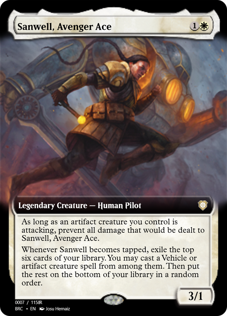 Sanwell, Avenger Ace (PRM-105624) - Magic Online Promos
