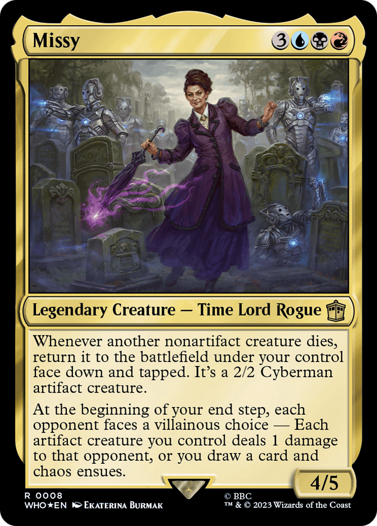 Missy⁣ - Universes Beyond: Doctor Who⁣ (Rare)⁣ [8]