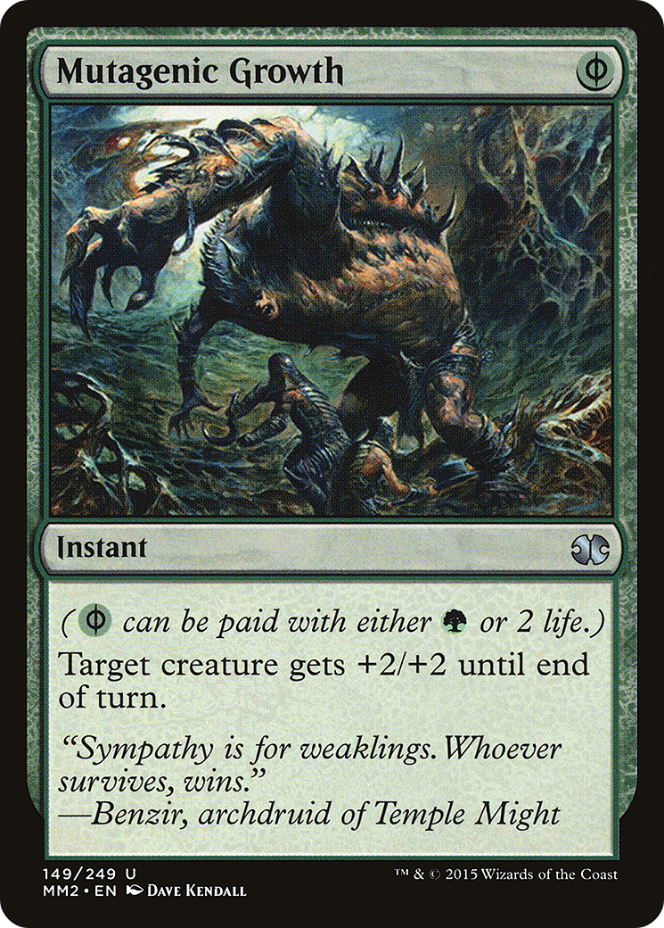 Mutagenic Growth (MM2-149) - Modern Masters 2015 Foil