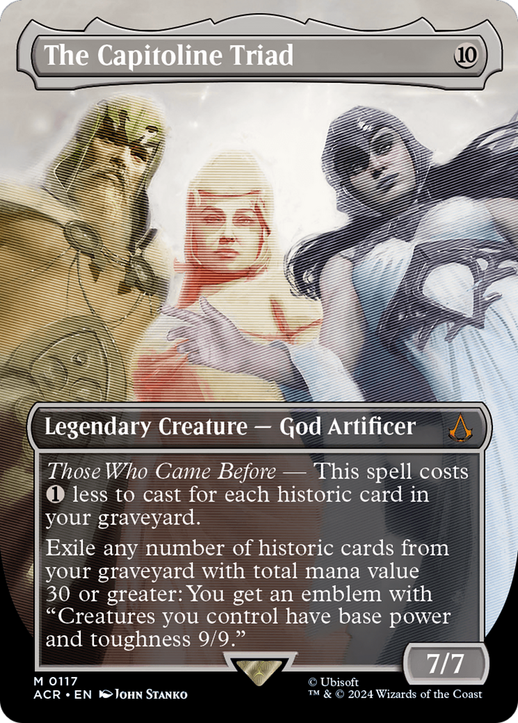 The Capitoline Triad (Borderless) (ACR-117) - Assassin's Creed (Borderless)