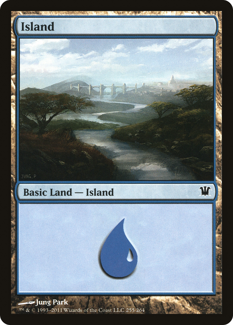 Island (255) (ISD-255) - Innistrad Foil