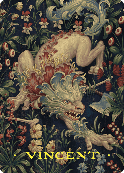 Beast // Beast (AWOE-056) - Wilds of Eldraine Art Series (Borderless)