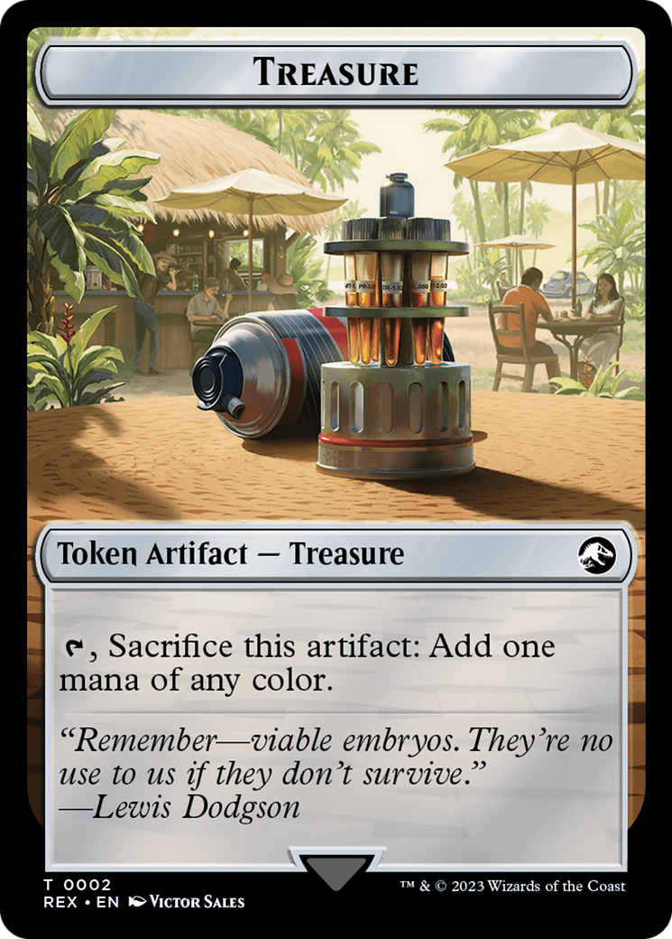 Treasure (TREX-002) - Jurassic World Collection Tokens