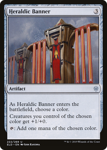 Heraldic Banner (ELD-222) - Throne of Eldraine Foil