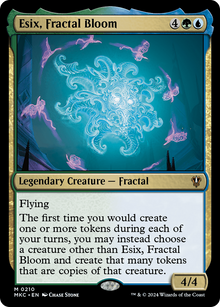 Esix, Fractal Bloom⁣ - Commander: Murders at Karlov Manor⁣ (Mythic)⁣ [210]
