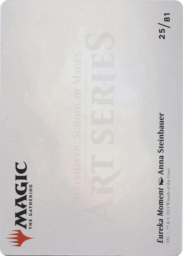 Eureka Moment // Eureka Moment (ASTX-025) - Strixhaven Art Series (Borderless)