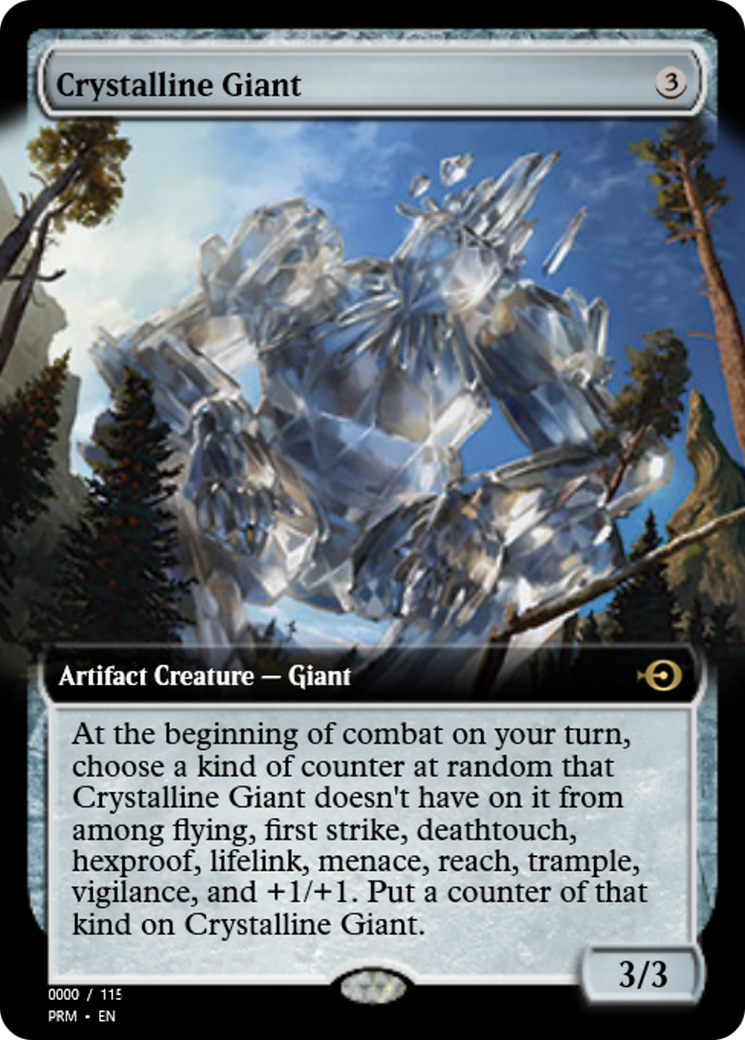 Crystalline Giant (PRM-80887) - Magic Online Promos Foil