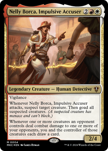 Nelly Borca, Impulsive Accuser⁣ - Commander: Murders at Karlov Manor⁣ (Mythic)⁣ [4]