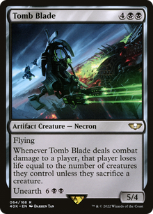 Tomb Blade⁣ - Universes Beyond: Warhammer 40,000⁣ (Rare)⁣ [64]