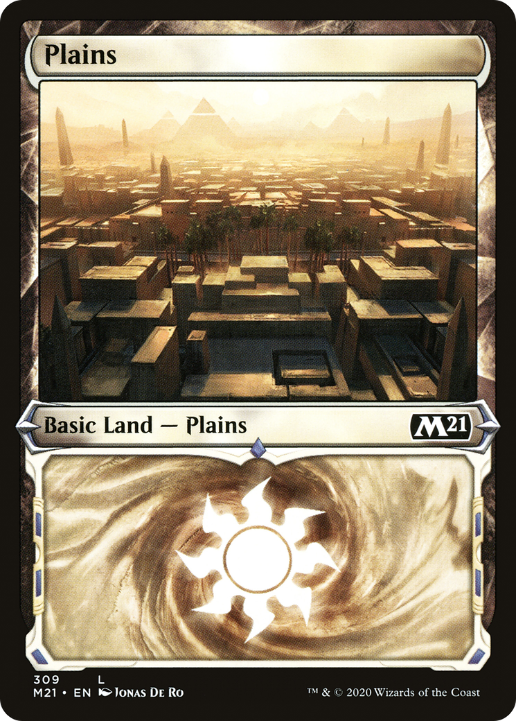 Plains (Showcase) (M21-309) - Core Set 2021: (Showcase)