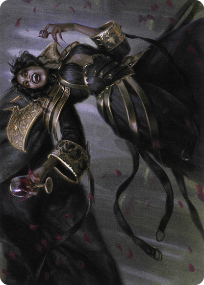 Bloodcrazed Socialite // Bloodcrazed Socialite (AVOW-028) - Crimson Vow Art Series (Borderless) Foil