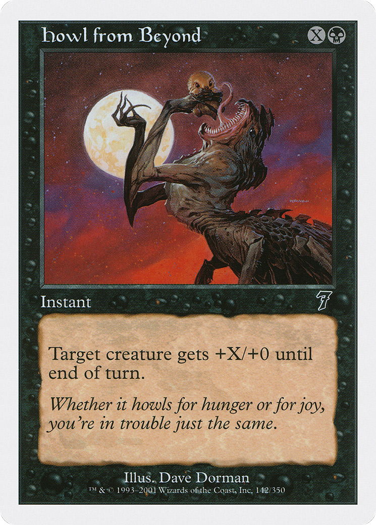 Howl from Beyond (7ED-142) - Seventh Edition