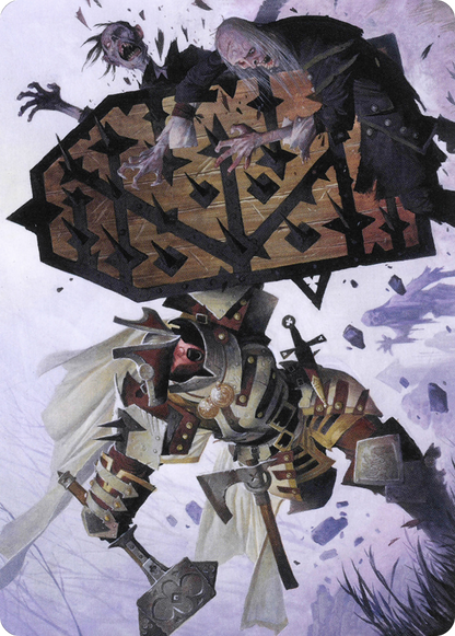 Estwald Shieldbasher // Estwald Shieldbasher (AVOW-009) - Crimson Vow Art Series (Borderless)