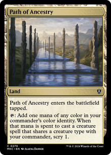 Path of Ancestry⁣ - Commander: Murders at Karlov Manor⁣ (Common)⁣ [279]