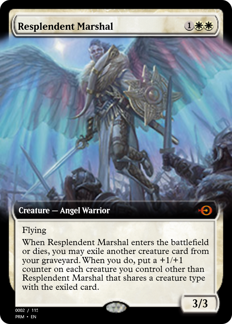 Resplendent Marshal (PRM-88200) - Magic Online Promos Foil