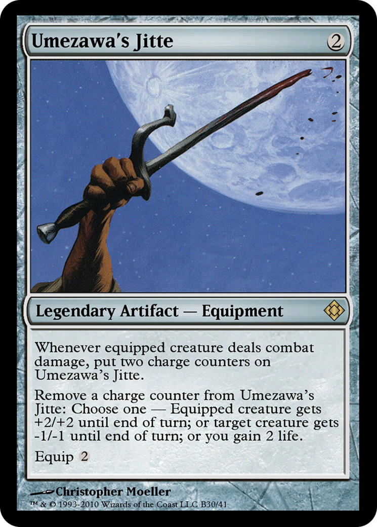 Umezawa's Jitte (TD0-B30) - Magic Online Theme Decks