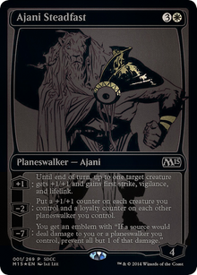 Ajani Steadfast (SDCC 2014 Exclusive) (MEDIA-001) - San Diego Comic-Con 2014 Foil