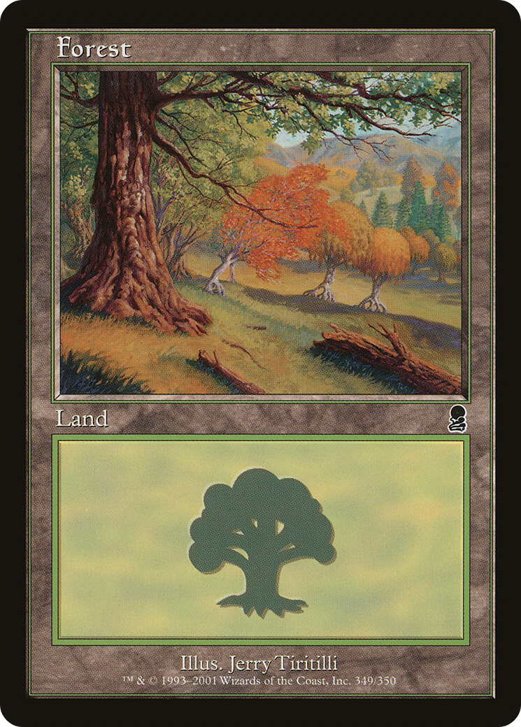 Forest (349) (ODY-349) - Odyssey Foil