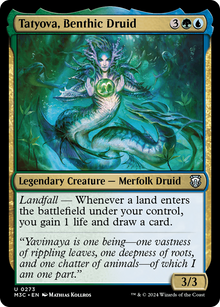 Tatyova, Benthic Druid⁣ - Commander: Modern Horizons 3⁣ (Uncommon)⁣ [273]