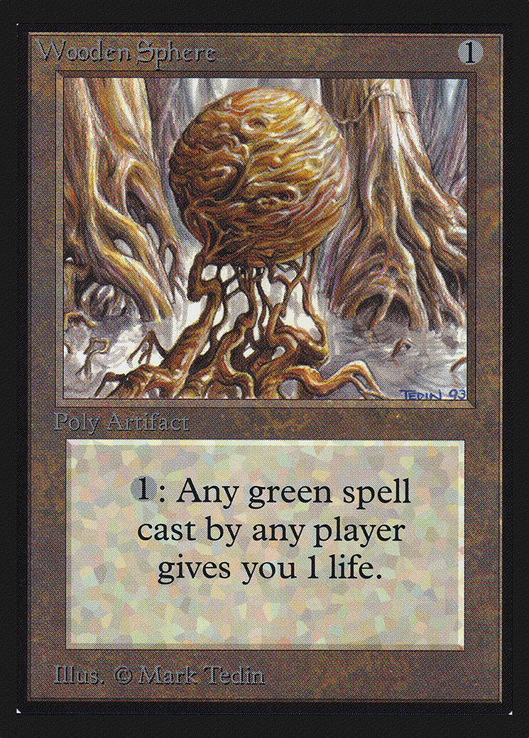 Wooden Sphere (IE) (IED-277) - Intl. Collectors' Edition
