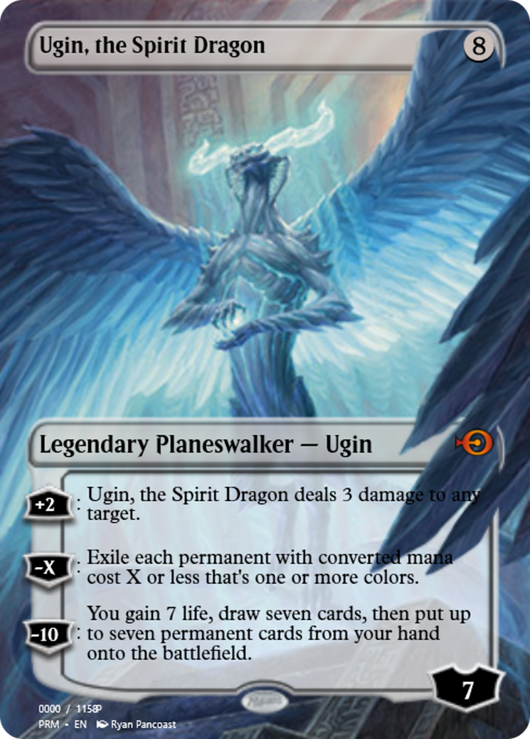 Ugin, the Spirit Dragon (PRM-85942) - Magic Online Promos Foil