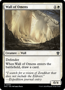 Wall of Omens⁣ - Commander: Murders at Karlov Manor⁣ (Uncommon)⁣ [90]